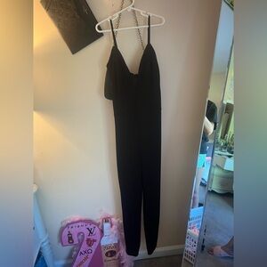 Black jumpsuit